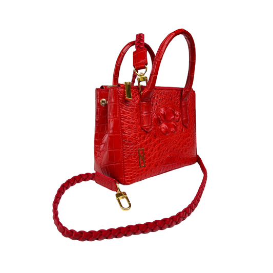 PROUD double handle mini bag in RED