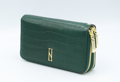 HUNTER wallet in DARK GREEN