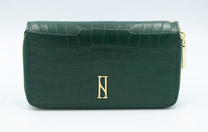 HUNTER wallet in DARK GREEN