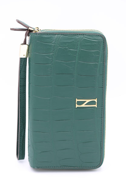 HUNTER wallet in DARK GREEN