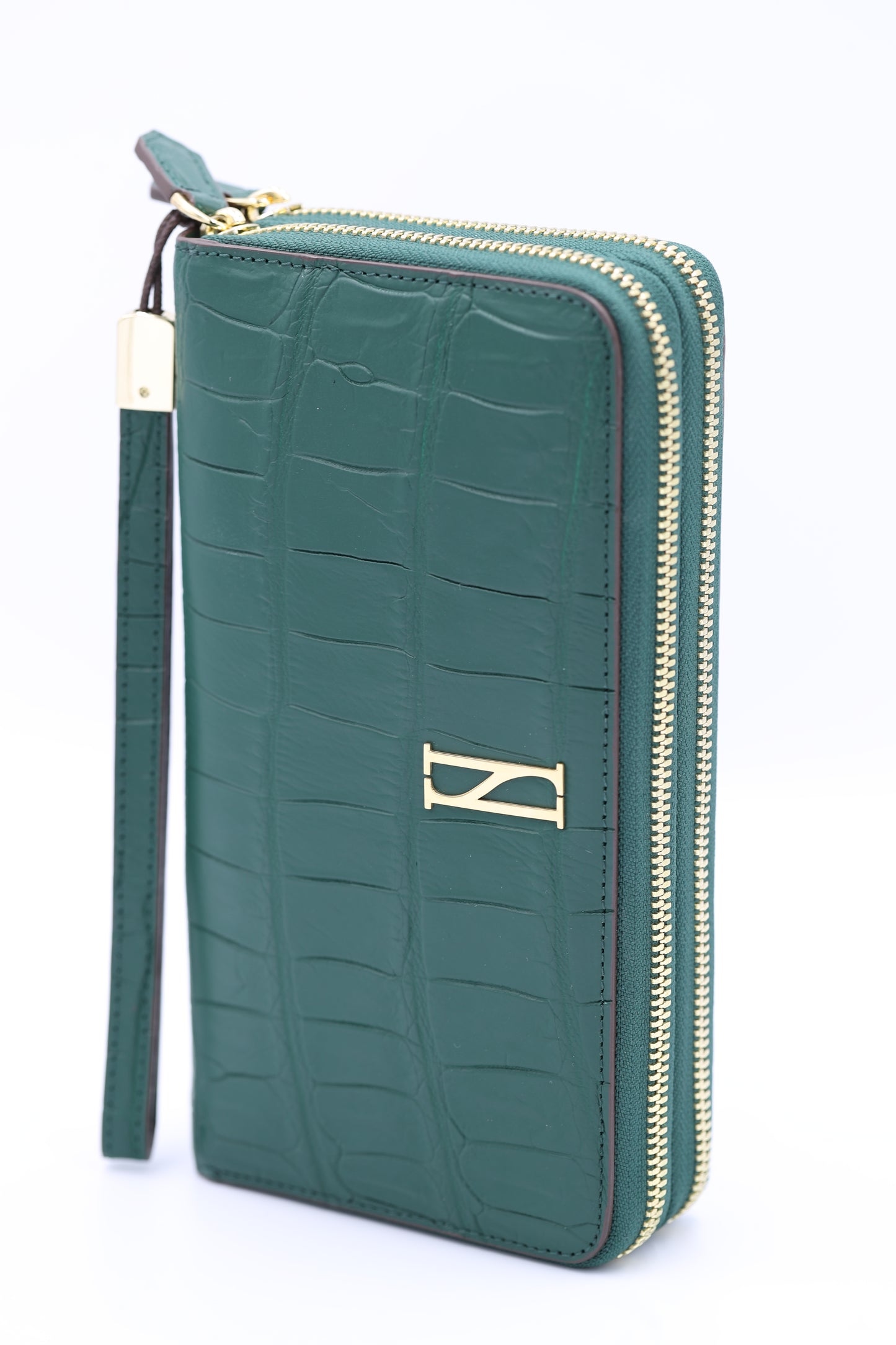 HUNTER wallet in DARK GREEN