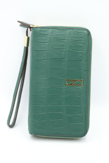 HUNTER wallet in DARK GREEN