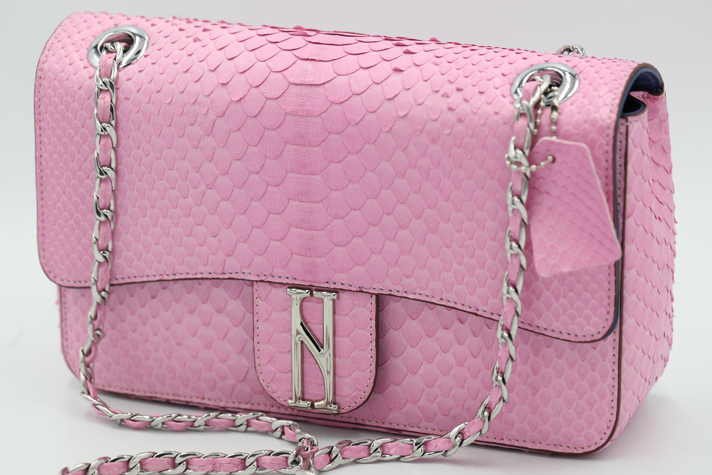 GRACE  flap handbag in PINK