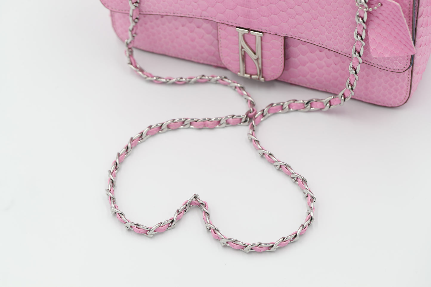 GRACE  flap handbag in PINK