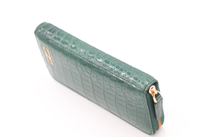 POWER wallet in dark GREEN