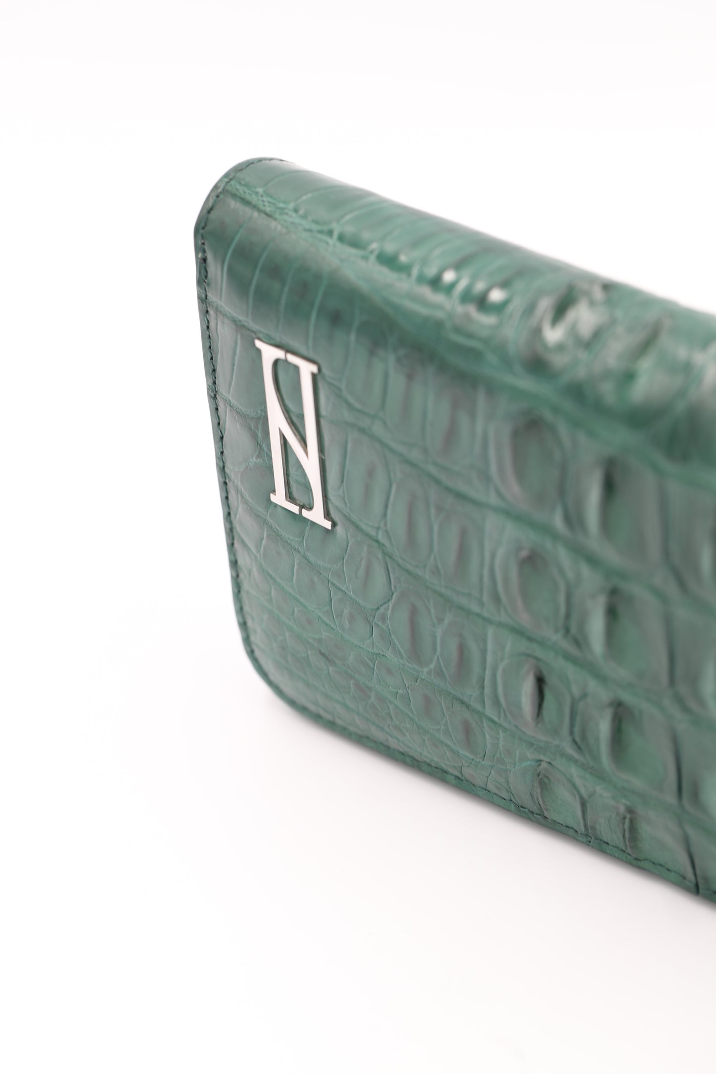 POWER wallet in dark GREEN