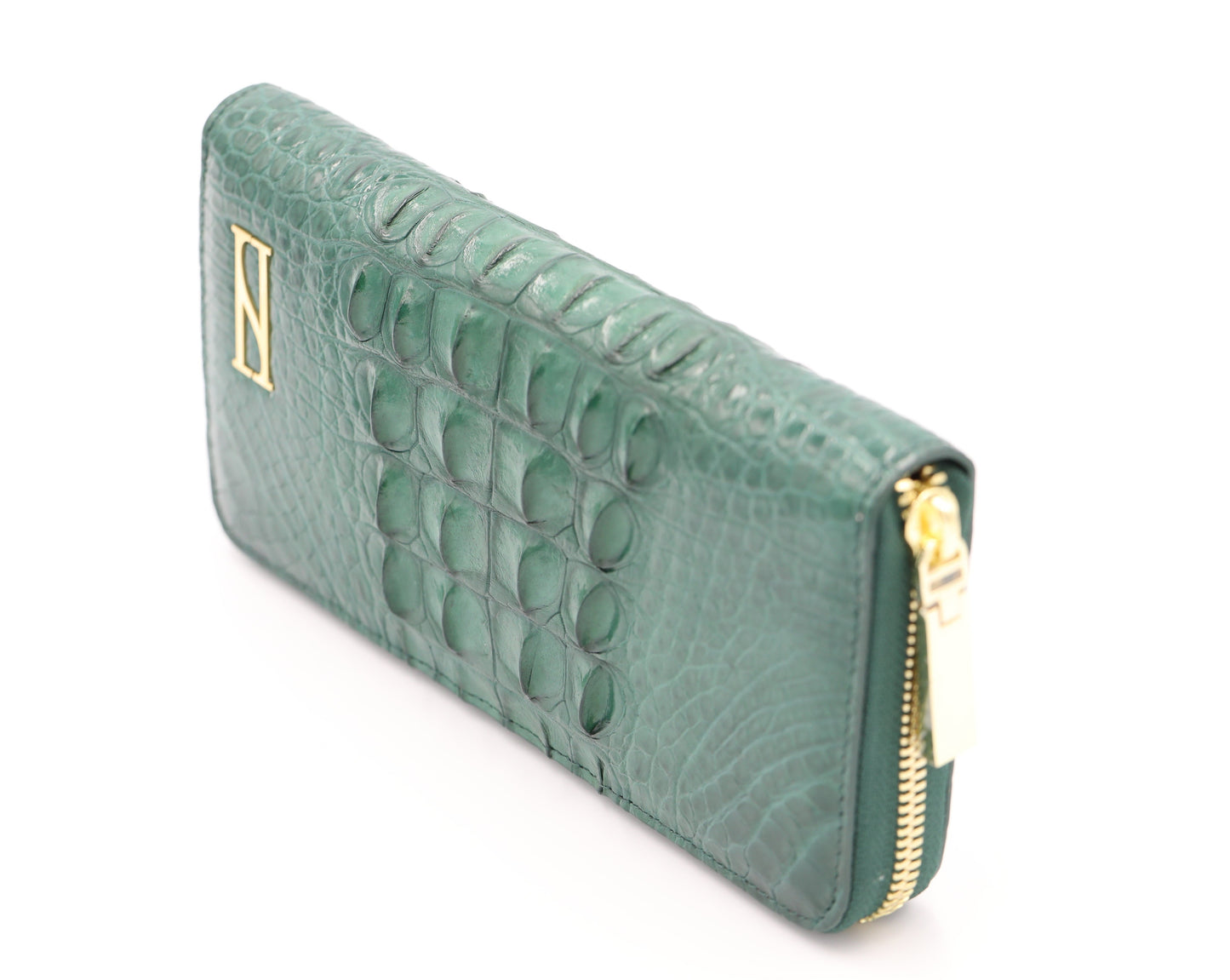 POWER wallet in dark GREEN