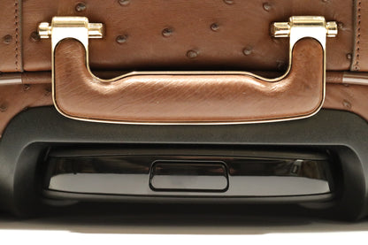 LEADER luggage in BROWN