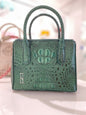 PROUD double handle mini bag in GREEN