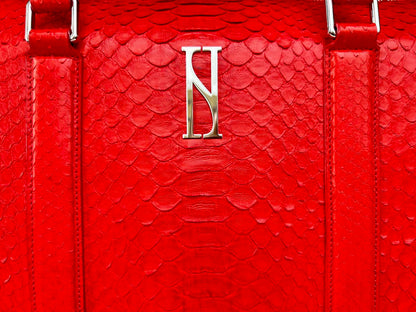 KING duffle travel bag in RED