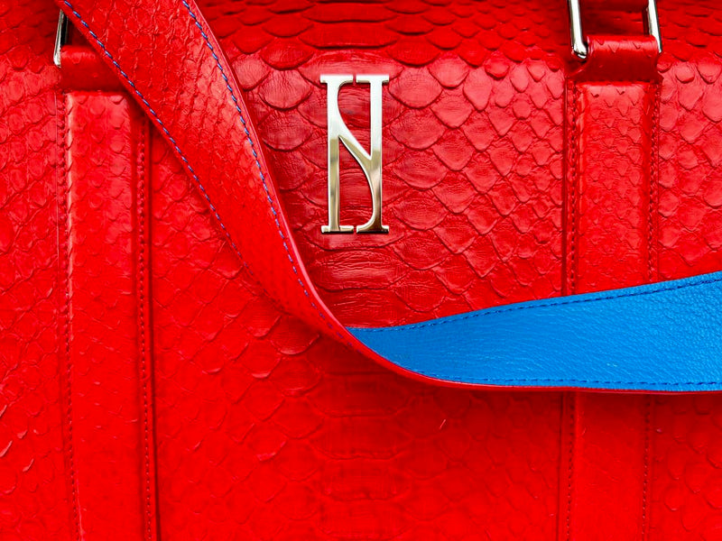 KING duffle travel bag in RED