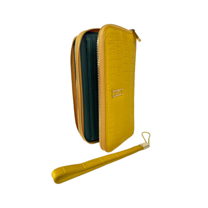 HUNTER wallet in YELLOW