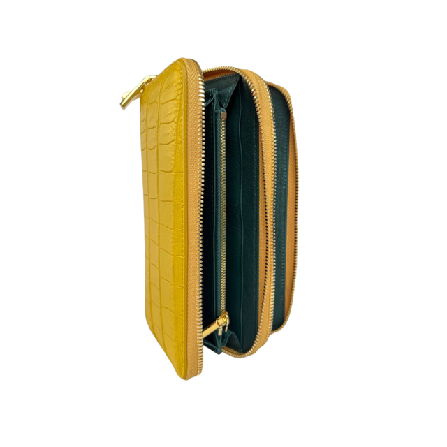 HUNTER wallet in YELLOW