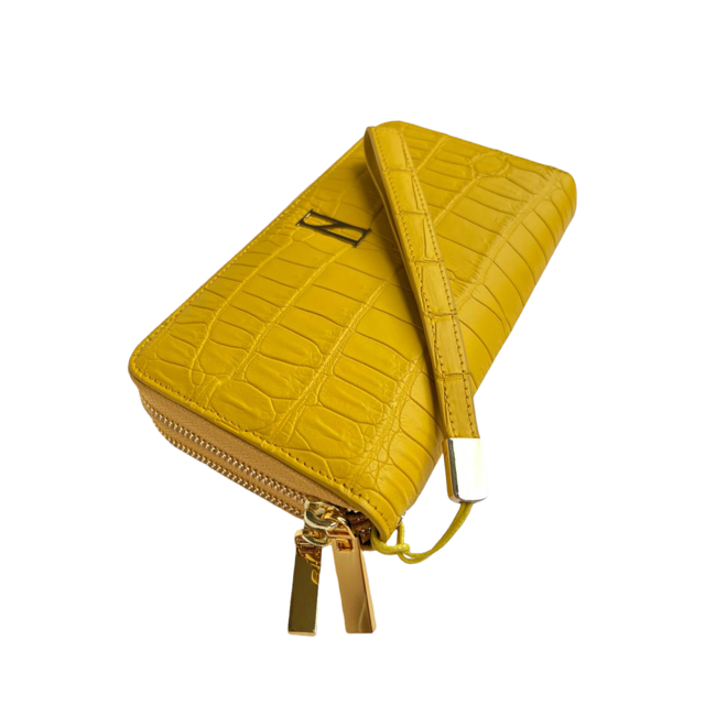 HUNTER wallet in YELLOW