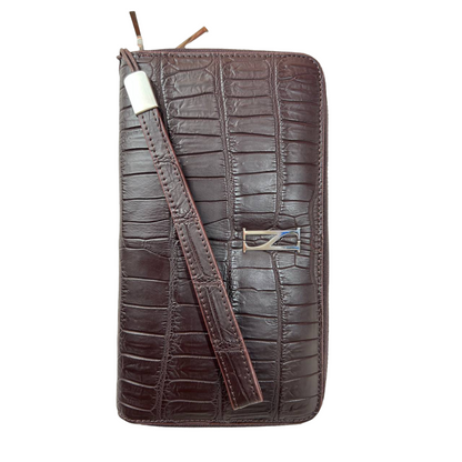 HUNTER wallet in WINE BLACK