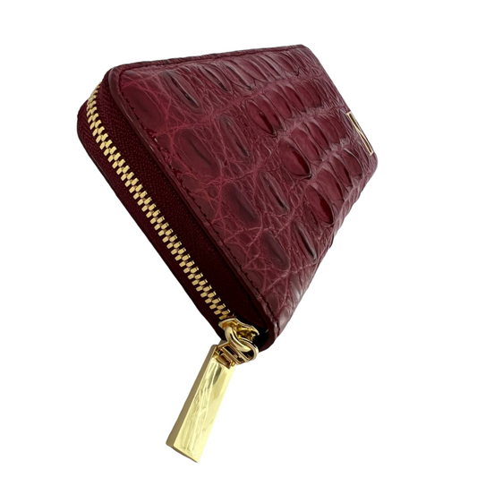 POWER wallet in WINE RED